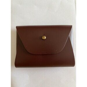 Minimalist Leather Credit Card Holder Genuine Leather 12 ID Card holder wallet